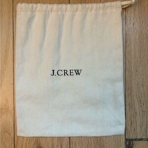 J.Crew Beige Dust Bag